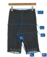 BELPER（ベルパー）ショートパンツ 黒 サイズ:1(S位) レディース/2200641768088