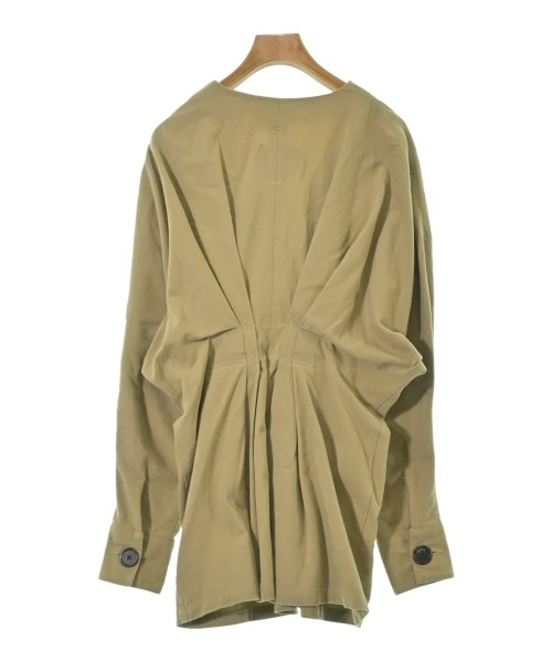 BELPER（ベルパー）ノーカラージャケット ベージュ サイズ:2(M位) レディース/2200641850042