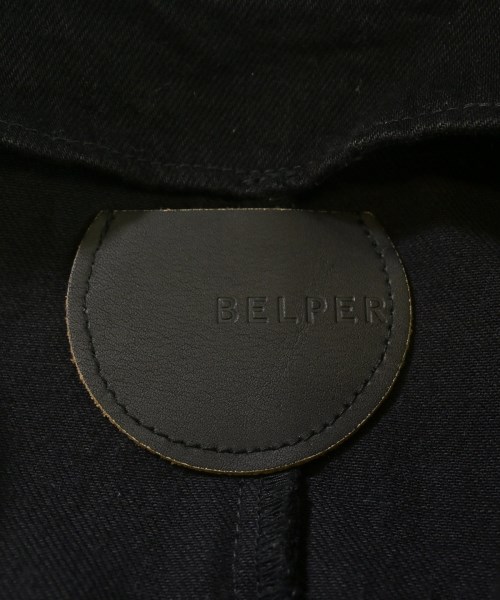 BELPER（ベルパー）ノーカラージャケット 黒 サイズ:F レディース/2200607373011