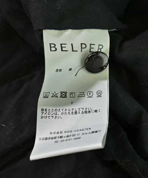 BELPER（ベルパー）カジュアルシャツ 黒 サイズ:F レディース/2200708336090