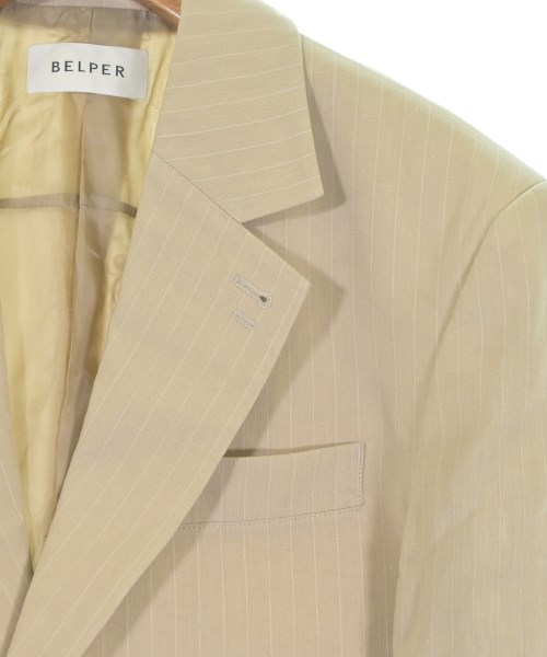 BELPER（ベルパー）テーラードジャケット ベージュ サイズ:F レディース/2200709175018