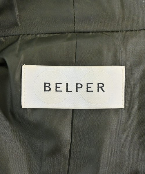 BELPER（ベルパー）ダッフルコート カーキ サイズ:F レディース/2200651953108