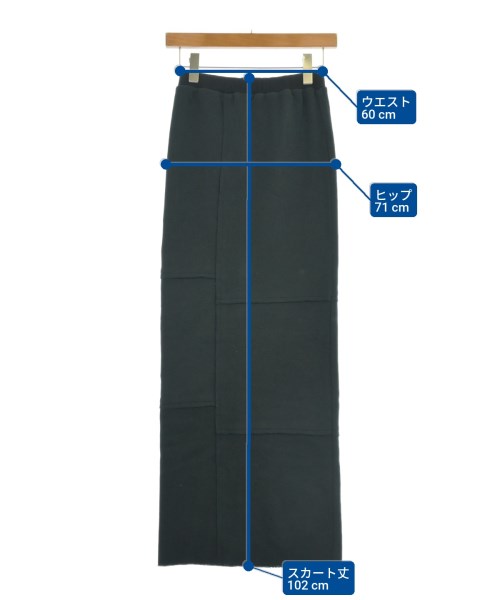 MALION vintage（マリオンヴィンテージ）ロング・マキシ丈スカート 黒 サイズ:F レディース/2200616515716