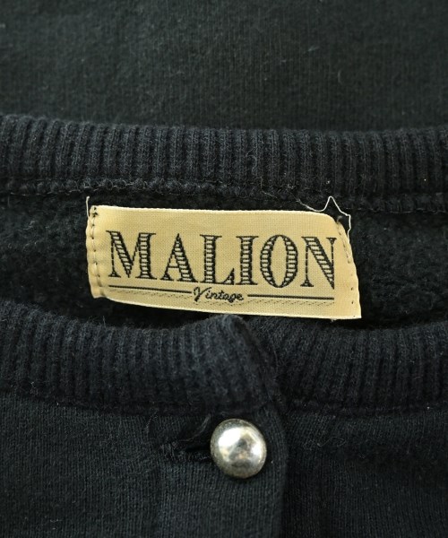 MALION vintage（マリオンヴィンテージ）カーディガン 黒 サイズ:F レディース/2200714501109