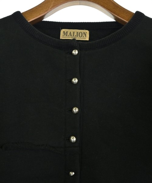 MALION vintage（マリオンヴィンテージ）カーディガン 黒 サイズ:F レディース/2200714501109