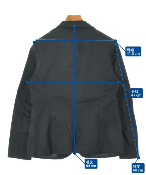 Sandro ferrone（サンドロフェローネ）テーラードジャケット 黒 サイズ:46(M位) メンズ/2200621075014