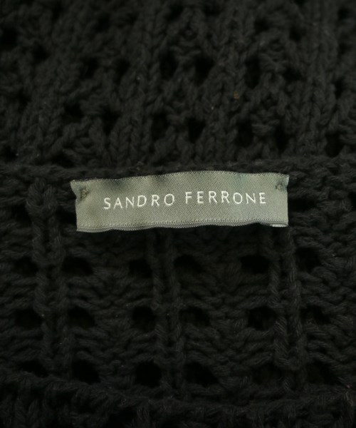 Sandro ferrone（サンドロフェローネ）ニット・セーター 黒 サイズ:S レディース/2200654063026