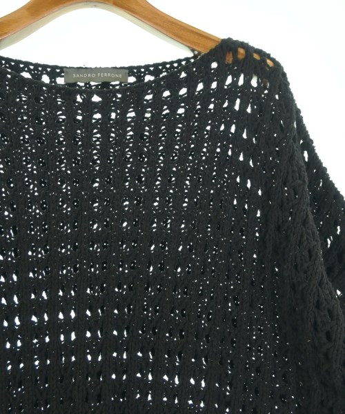 Sandro ferrone（サンドロフェローネ）ニット・セーター 黒 サイズ:S レディース/2200654063026
