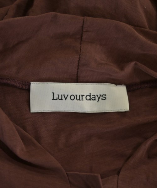 Luvourdays（ラブアワーデイズ）カーディガン 茶 サイズ:F レディース/2200603161025