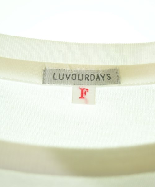 Luvourdays（ラブアワーデイズ）Tシャツ・カットソー 白 サイズ:F レディース/2200701035112