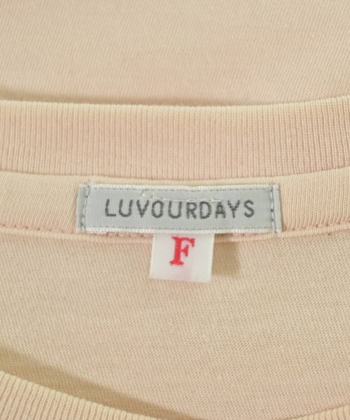 Luvourdays（ラブアワーデイズ）Tシャツ・カットソー ピンク サイズ:F レディース/2200701035129