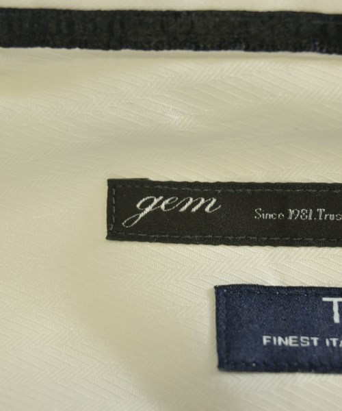 Gem（ジェム）ドレスシャツ 白 サイズ:5(XS位) メンズ/2200620272209