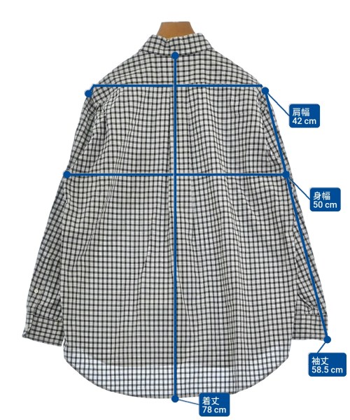 PAN Deuxieme Classe（パンドゥージエムクラス）カジュアルシャツ 白 サイズ:F レディース/2200675519021