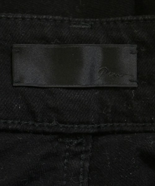 PAN Deuxieme Classe（パンドゥージエムクラス）デニムパンツ 黒 サイズ:34(XS位) レディース/2200648711193