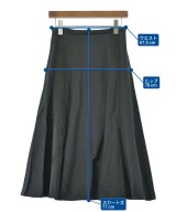 PAN Deuxieme Classe（パンドゥージエムクラス）ロング・マキシ丈スカート 黒 サイズ:36(S位) レディース/2200641117077