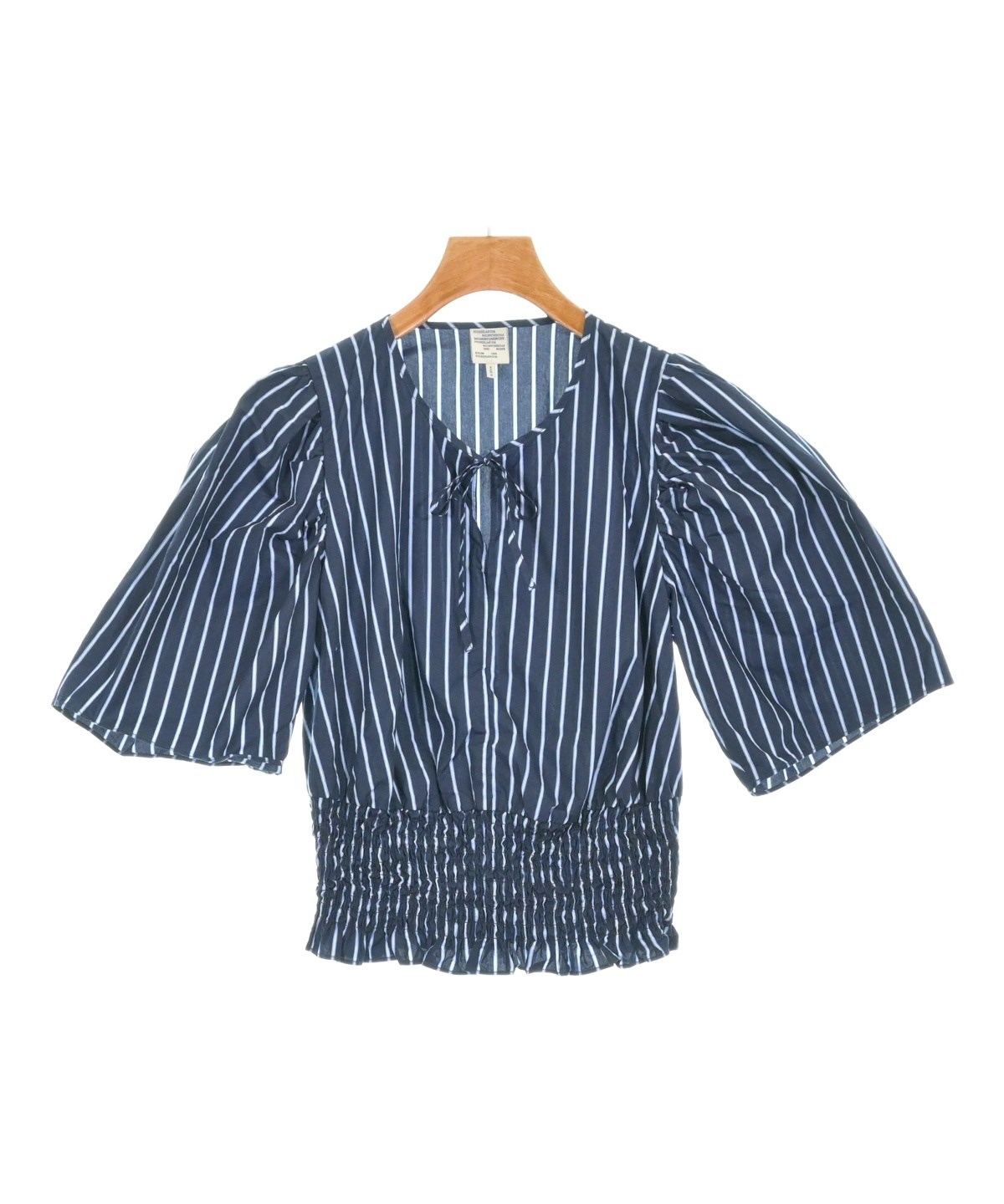 BAUM UND PFERDGARTEN ブラウス M 紺 【古着】【中古】【送料無料】 BAUM UND PFERDGARTEN（バウムウンドヘルガーデン）ブラウス 紺 サイズ