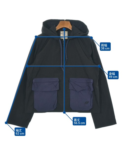 BAUM UND PFERDGARTEN（バウムウンドヘルガーデン）マウンテンパーカー 黒 サイズ:36(S位) レディース/2200635100108