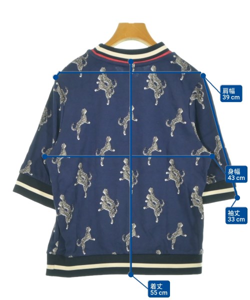 BAUM UND PFERDGARTEN（バウムウンドヘルガーデン）Tシャツ・カットソー 紺 サイズ:S レディース/2200635401137