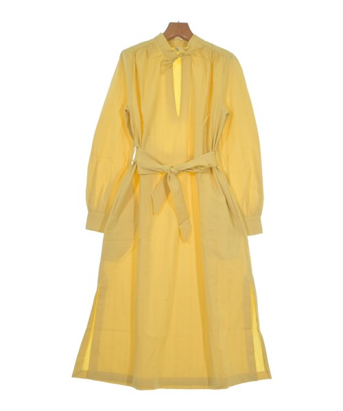 BAUM UND PFERDGARTEN(バウムウンドヘルガーデン)シャツワンピース 黄 サイズ:38(M位)/2200644578219