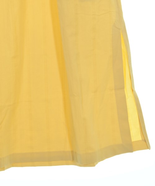 BAUM UND PFERDGARTEN（バウムウンドヘルガーデン）シャツワンピース 黄 サイズ:38(M位) レディース/2200644578219