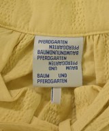 BAUM UND PFERDGARTEN（バウムウンドヘルガーデン）シャツワンピース 黄 サイズ:38(M位) レディース/2200644578219