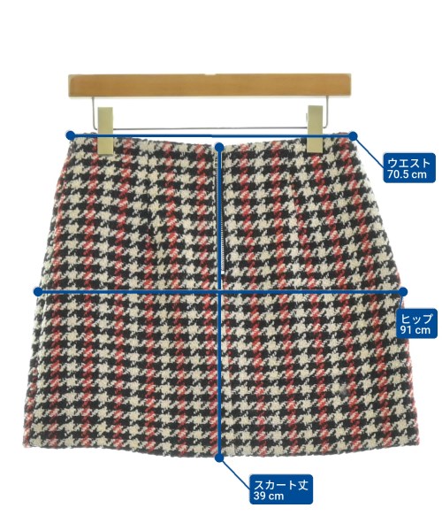 BAUM UND PFERDGARTEN（バウムウンドヘルガーデン）ミニスカート 黒 サイズ:36(S位) レディース/2200644614504