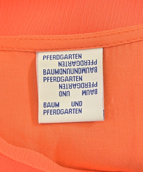 BAUM UND PFERDGARTEN（バウムウンドヘルガーデン）ワンピース オレンジ サイズ:34(XS位) レディース/2200616912133