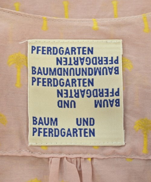 BAUM UND PFERDGARTEN（バウムウンドヘルガーデン）ブラウス ピンク サイズ:36(S位) レディース/2200614231069