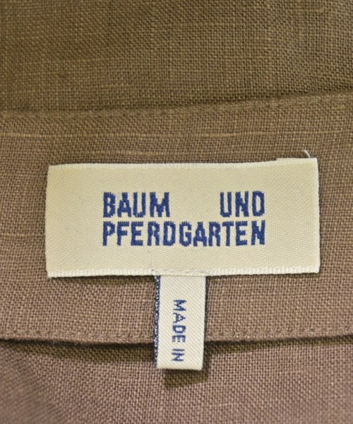 BAUM UND PFERDGARTEN（バウムウンドヘルガーデン）ブラウス 茶 サイズ:-(M位) レディース/2200617376064