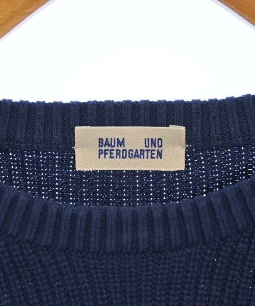 BAUM UND PFERDGARTEN（バウムウンドヘルガーデン）ニット・セーター 紺 サイズ:S レディース/2200621004021
