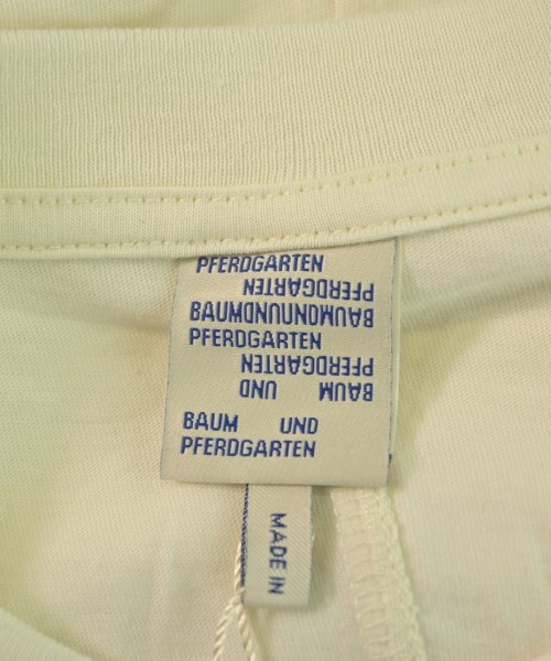 BAUM UND PFERDGARTEN（バウムウンドヘルガーデン）Tシャツ・カットソー 白 サイズ:XS レディース/2200619614058