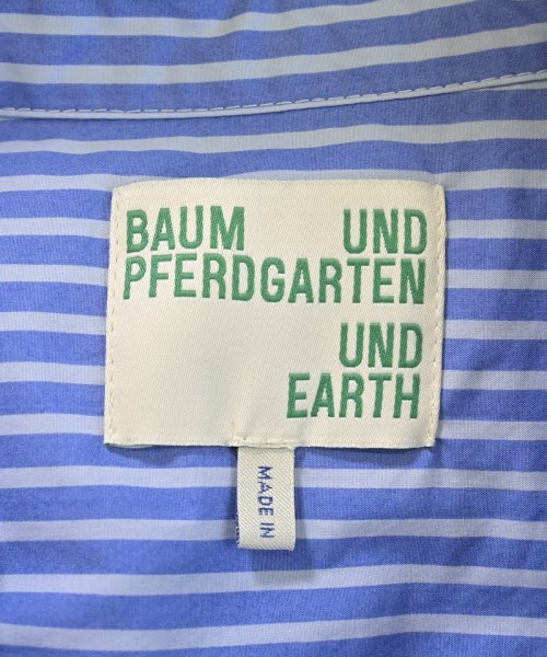 BAUM UND PFERDGARTEN（バウムウンドヘルガーデン）カジュアルシャツ 青 サイズ:36(S位) レディース/2200672468063