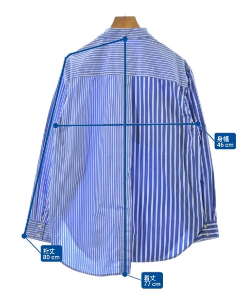 BAUM UND PFERDGARTEN（バウムウンドヘルガーデン）カジュアルシャツ 青 サイズ:36(S位) レディース/2200672468063