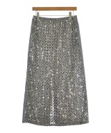 BAUM UND PFERDGARTEN（バウムウンドヘルガーデン）ロング・マキシ丈スカート グレー サイズ:S レディース/2200672871108