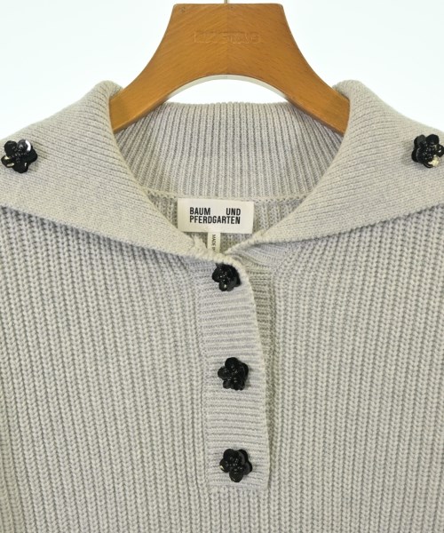 BAUM UND PFERDGARTEN（バウムウンドヘルガーデン）ニット・セーター グレー サイズ:S レディース/2200675532051