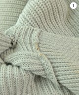 BAUM UND PFERDGARTEN（バウムウンドヘルガーデン）ニット・セーター グレー サイズ:S レディース/2200675532051