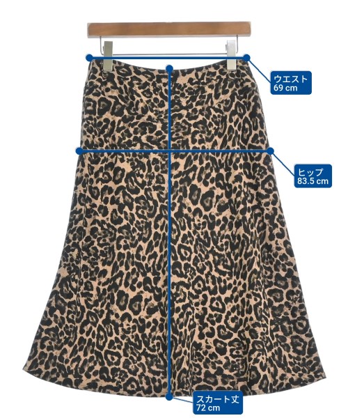 BAUM UND PFERDGARTEN（バウムウンドヘルガーデン）ロング・マキシ丈スカート ベージュ サイズ:36(S位) レディース/2200663084050