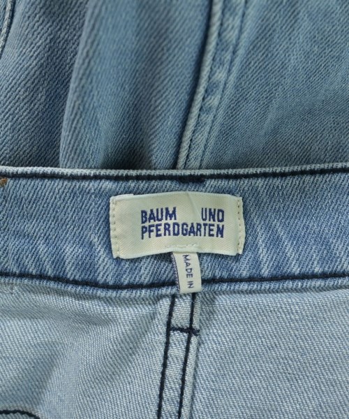 BAUM UND PFERDGARTEN（バウムウンドヘルガーデン）デニムパンツ 青 サイズ:34(XS位) レディース/2200694420070