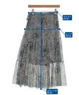 BAUM UND PFERDGARTEN（バウムウンドヘルガーデン）ロング・マキシ丈スカート グレー サイズ:XS レディース/2200689907050