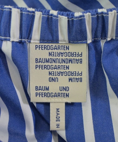 BAUM UND PFERDGARTEN（バウムウンドヘルガーデン）ワンピース 青 サイズ:F レディース/2200660729084