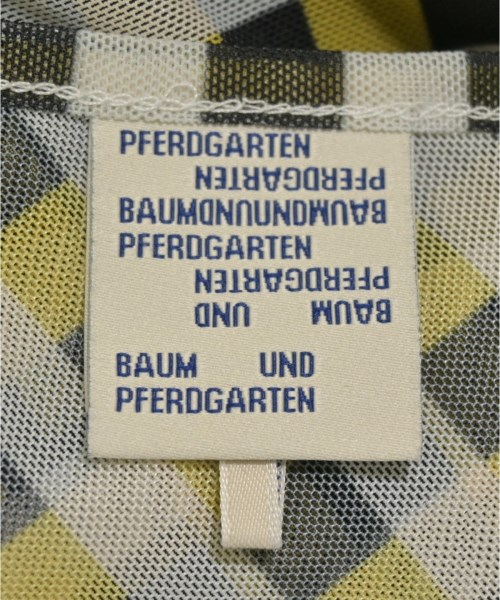 BAUM UND PFERDGARTEN（バウムウンドヘルガーデン）Tシャツ・カットソー 黄 サイズ:-(S位) レディース/2200660729176