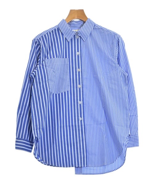 BAUM UND PFERDGARTEN(バウムウンドヘルガーデン)ブラウス 青 サイズ:34(XS位)/2200660773223