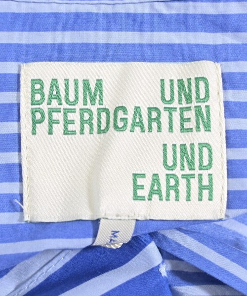 BAUM UND PFERDGARTEN（バウムウンドヘルガーデン）ブラウス 青 サイズ:34(XS位) レディース/2200660773223