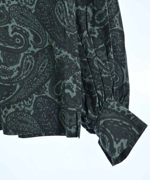 BAUM UND PFERDGARTEN（バウムウンドヘルガーデン）ブラウス 緑 サイズ:36(S位) レディース/2200634091018