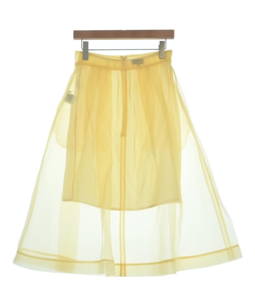 BAUM UND PFERDGARTEN（バウムウンドヘルガーデン）ロング・マキシ丈スカート 黄 サイズ:36(S位) レディース/2200637913089