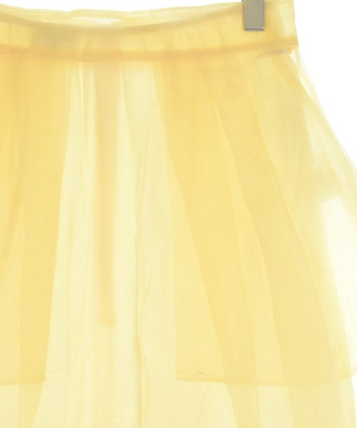 BAUM UND PFERDGARTEN（バウムウンドヘルガーデン）ロング・マキシ丈スカート 黄 サイズ:36(S位) レディース/2200637913089