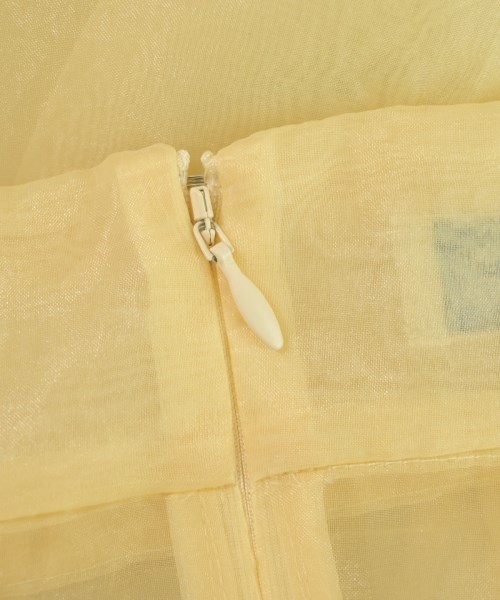 BAUM UND PFERDGARTEN（バウムウンドヘルガーデン）ロング・マキシ丈スカート 黄 サイズ:36(S位) レディース/2200637913089