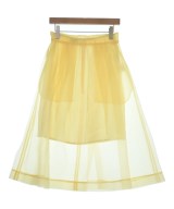 BAUM UND PFERDGARTEN（バウムウンドヘルガーデン）ロング・マキシ丈スカート 黄 サイズ:36(S位) レディース/2200637913089