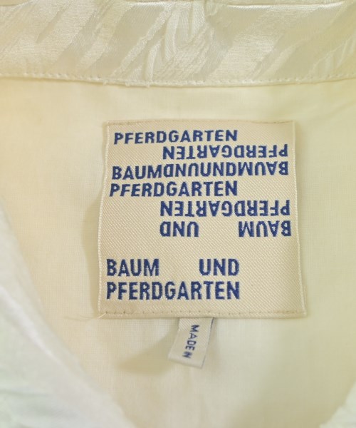 BAUM UND PFERDGARTEN（バウムウンドヘルガーデン）カジュアルシャツ 白 サイズ:F レディース/2200642298027