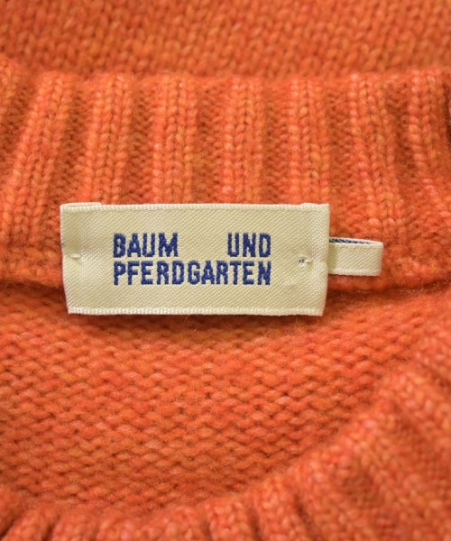 BAUM UND PFERDGARTEN（バウムウンドヘルガーデン）ニット・セーター オレンジ サイズ:XS レディース/2200729601054